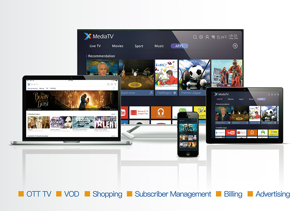 J9九游国际推出XMediaTV 新一代OTT融合媒体电视生态解决方案